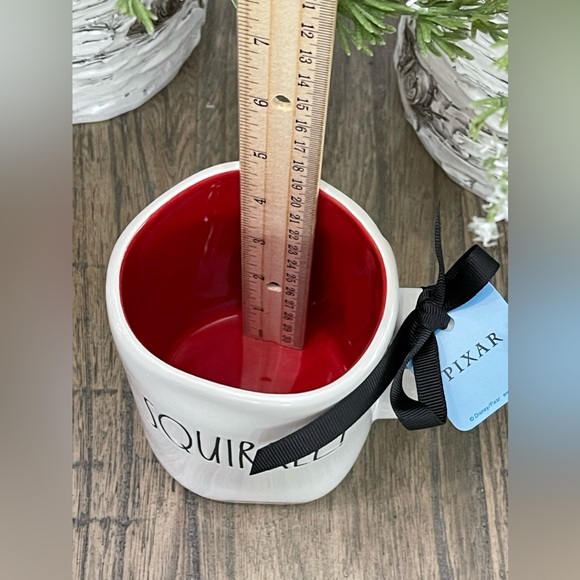 Brand NEW w/Tags Rae Dunn Disney Pixar Up SQUIRREL Double-sided Mug feat. Dug - Picture 9 of 10